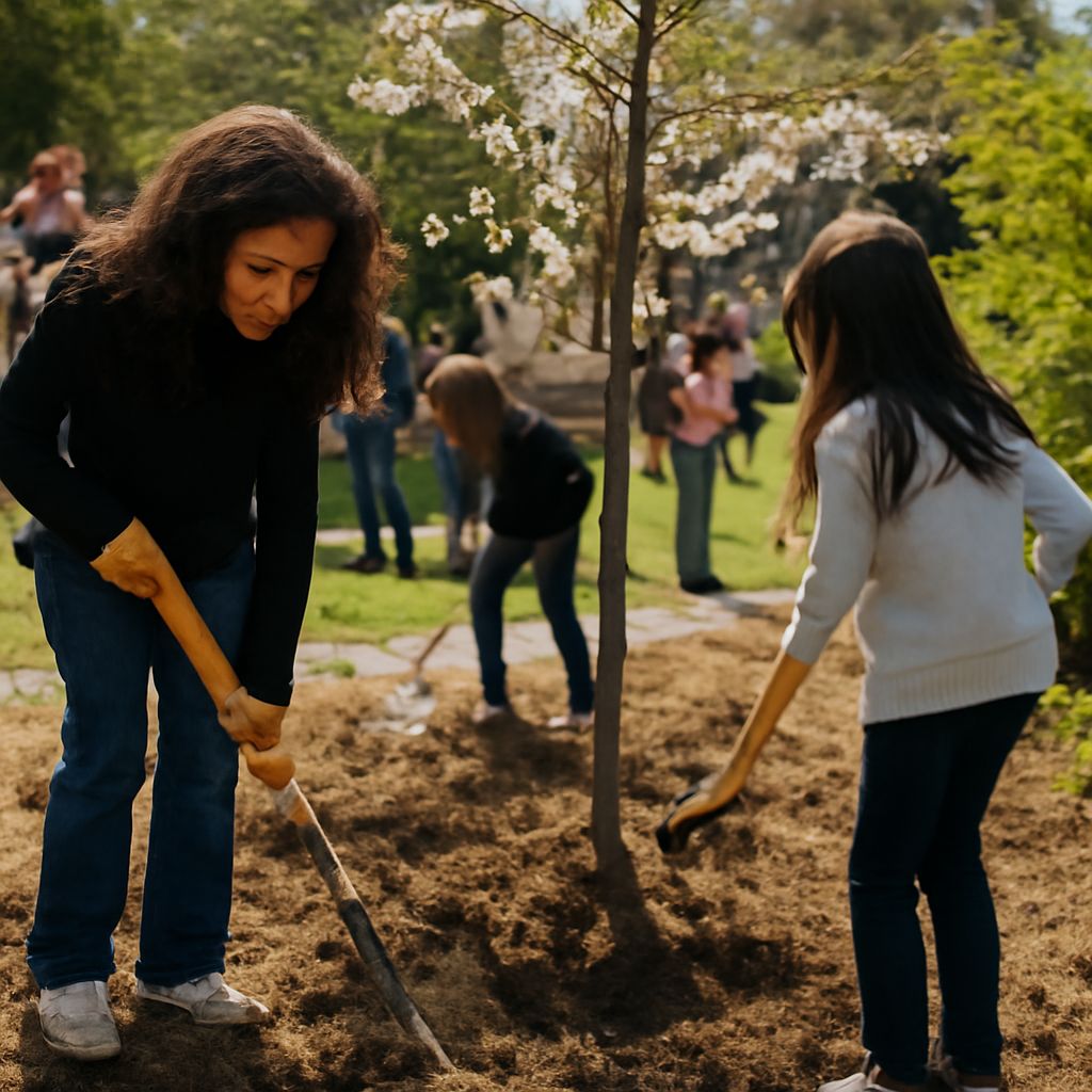 Volunteer tree and volunteer connect initiatives