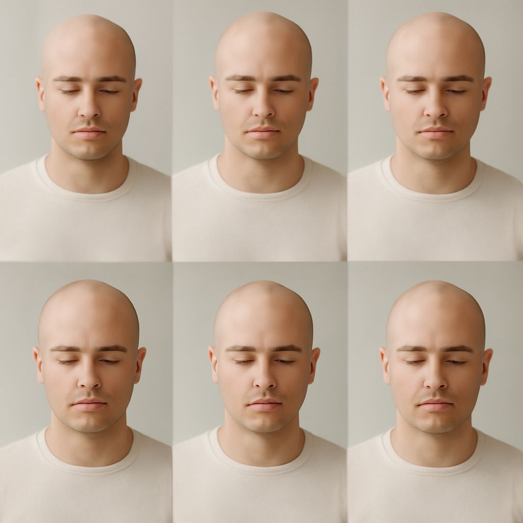 Receding hairline and receding forehead concerns