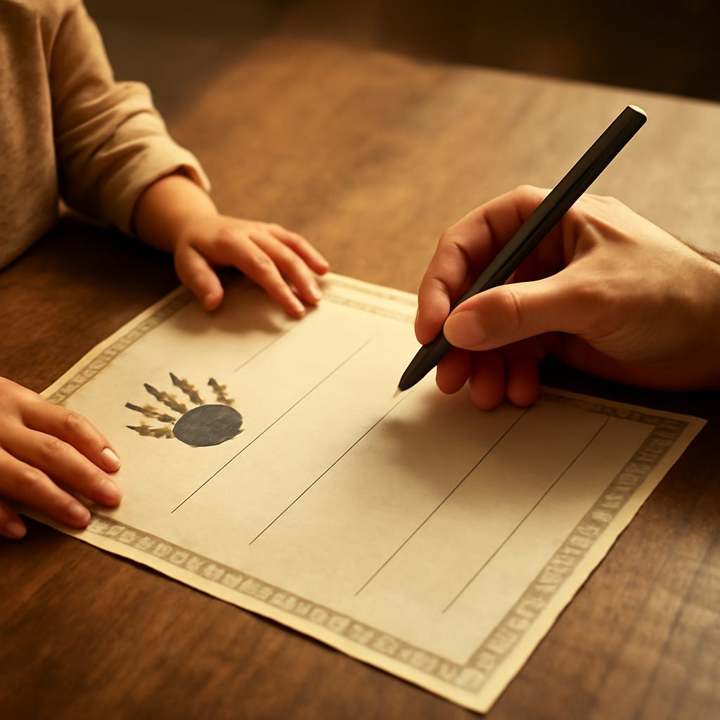 Certificate of adoption and adoption forms