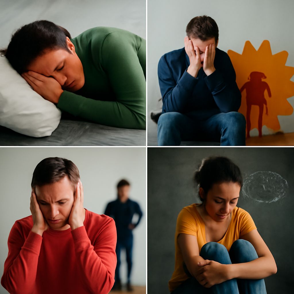 How depression and PTSD overlap, how trauma can affect mood, and what to share at an assessment.